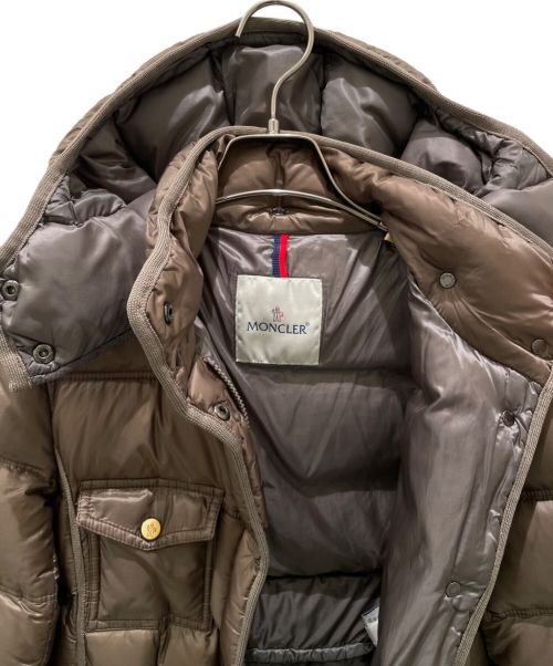 MONCLER（モンクレール）MONCLER (モンクレール) ROMARIN/ダウンコート ブラウン サイズ:1の古着・服飾アイテム