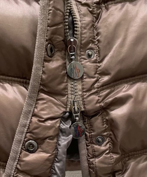 MONCLER（モンクレール）MONCLER (モンクレール) ROMARIN/ダウンコート ブラウン サイズ:1の古着・服飾アイテム