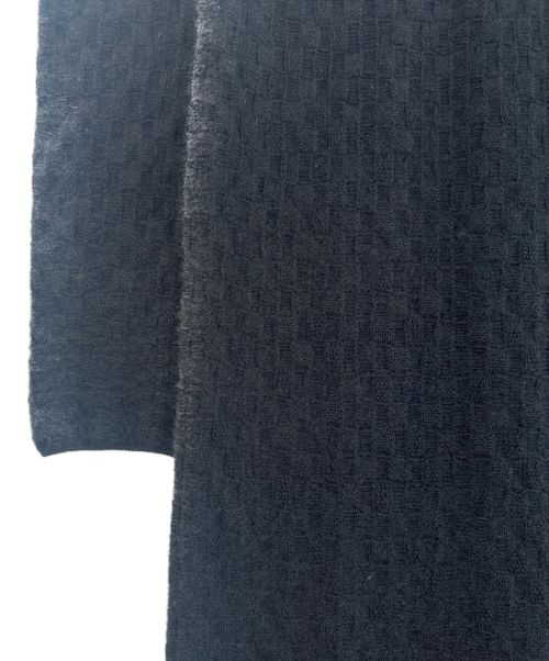 CHANEL（シャネル）CHANEL (シャネル) アンカーボタンカシミヤ混ニットワンピース ブラック サイズ:34の古着・服飾アイテム