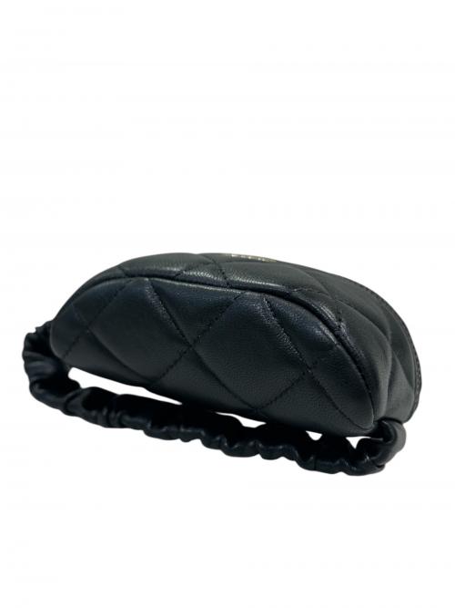 CHANEL（シャネル）CHANEL (シャネル) マトラッセ アーム コインケース ブラックの古着・服飾アイテム