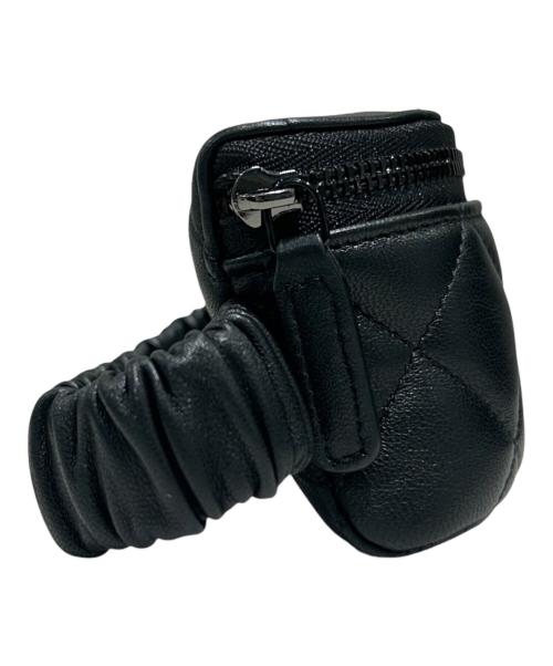 CHANEL（シャネル）CHANEL (シャネル) マトラッセ アームコインケース ブラックの古着・服飾アイテム