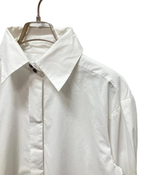 CHANEL（シャネル）CHANEL (シャネル) コマークボタン 長袖シャツ ホワイト サイズ:36の古着・服飾アイテム