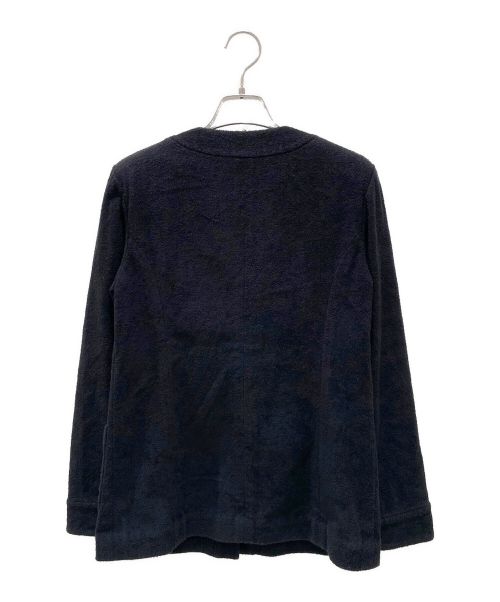 CHANEL（シャネル）CHANEL (シャネル) ココボタン パイルカーディガン ブラック サイズ:34の古着・服飾アイテム