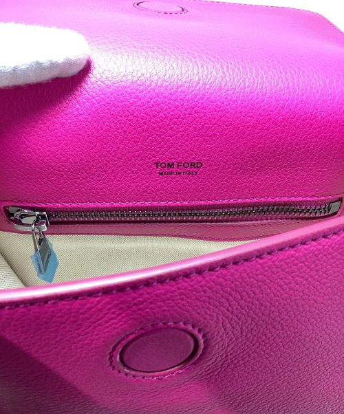 TOM FORD（トムフォード）TOM FORD (トムフォード) TARA shoulder bag（タラ/ショルダーバッグ） ショッキングピンクの古着・服飾アイテム