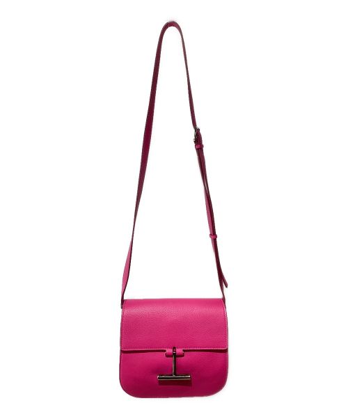 TOM FORD（トムフォード）TOM FORD (トムフォード) TARA shoulder bag（タラ/ショルダーバッグ） ショッキングピンクの古着・服飾アイテム