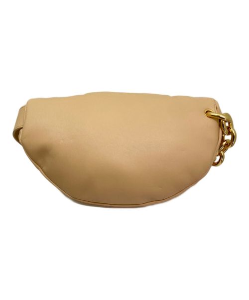 BOTTEGA VENETA（ボッテガベネタ）BOTTEGA VENETA (ボッテガベネタ) ザ チェーンショルダーバッグ ベージュの古着・服飾アイテム