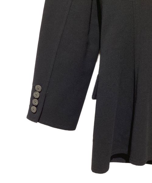 HERMES（エルメス）HERMES (エルメス) Stand collar jacket（スタンドカラージャケット） ブラック サイズ:38の古着・服飾アイテム
