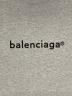 中古・古着 BALENCIAGA (バレンシアガ) ロゴTシャツ グレー サイズ:S：40000円