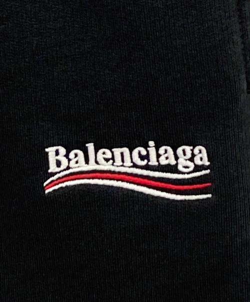 BALENCIAGA（バレンシアガ）BALENCIAGA (バレンシアガ) Political Campaign Sweat Shorts ブラック サイズ:Sの古着・服飾アイテム