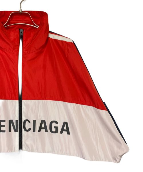 BALENCIAGA（バレンシアガ）BALENCIAGA (バレンシアガ) トリコロールナイロンジャケット サイズ:36の古着・服飾アイテム