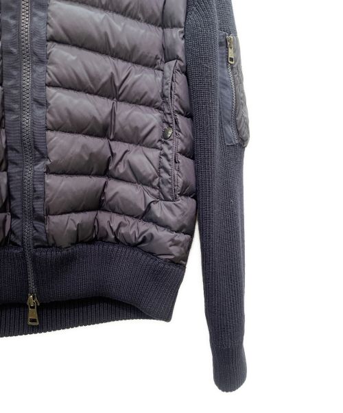 MONCLER（モンクレール）MONCLER (モンクレール) MAGLIONE TRICOT CARDIGAN/ダウンジャケット ネイビー サイズ:Mの古着・服飾アイテム