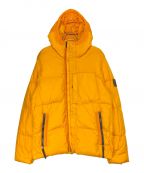 STONE ISLANDストーンアイランド）の古着「ダウンジャケット」｜オレンジ