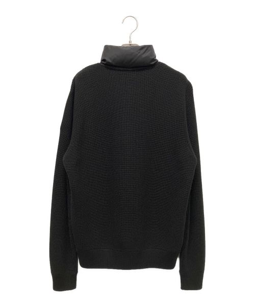 MONCLER（モンクレール）MONCLER (モンクレール) 切替ダウンジャケット ブラック サイズ:XLの古着・服飾アイテム