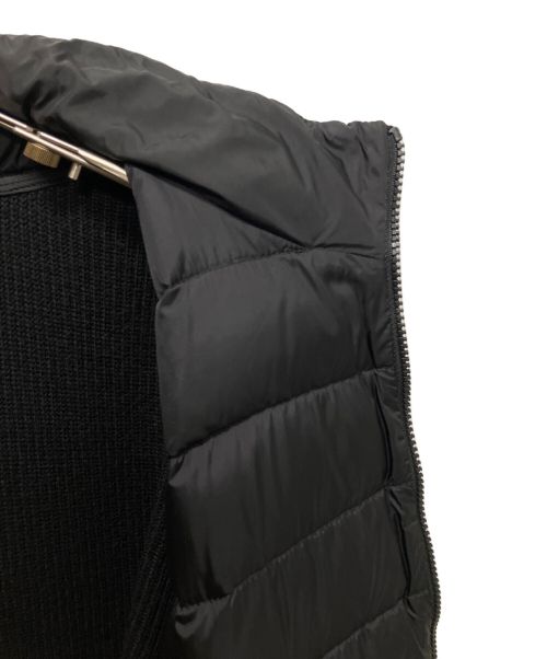 MONCLER（モンクレール）MONCLER (モンクレール) 切替ダウンジャケット ブラック サイズ:XLの古着・服飾アイテム