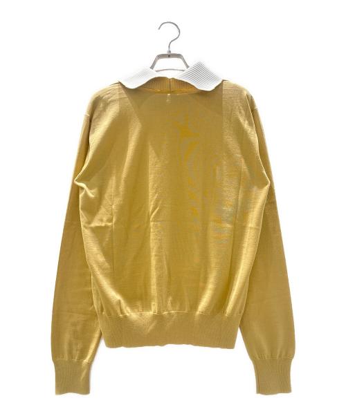 LOUIS VUITTON（ルイ ヴィトン）LOUIS VUITTON (ルイ ヴィトン) 23SS ビックリブカラーニット ベージュ サイズ:XSの古着・服飾アイテム