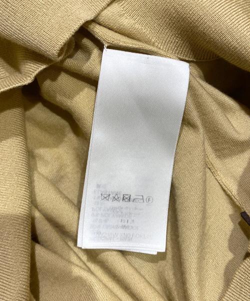 LOUIS VUITTON（ルイ ヴィトン）LOUIS VUITTON (ルイ ヴィトン) 23SS ビックリブカラーニット ベージュ サイズ:XSの古着・服飾アイテム