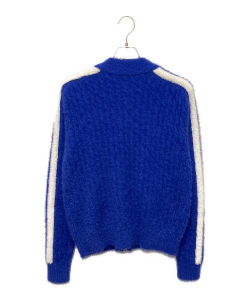 GUCCI（グッチ）GUCCI (グッチ) adidas (アディダス) ウールトラックジャケット ブルー サイズ:Sの古着・服飾アイテム