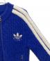 中古・古着 GUCCI (グッチ) adidas (アディダス) ウールトラックジャケット ブルー サイズ:S：100000円