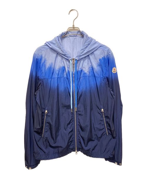 MONCLER（モンクレール）MONCLER (モンクレール) SAYT/ナイロンジャケット ネイビー×ブルー サイズ:5の古着・服飾アイテム