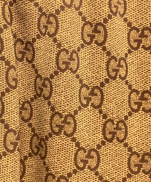 GUCCI（グッチ）GUCCI (グッチ) GGテクニカルジャージージョギングパンツ ブラウン サイズ:XLの古着・服飾アイテム