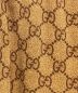 中古・古着 GUCCI (グッチ) GGテクニカルジャージージョギングパンツ ブラウン サイズ:XL：60000円