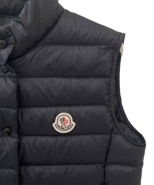 MONCLER（モンクレール）MONCLER (モンクレール) LIANE/ダウンベスト ブラック サイズ:1の古着・服飾アイテム