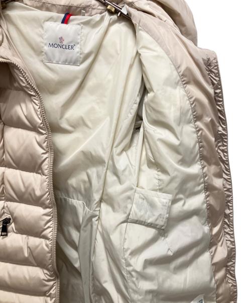 MONCLER（モンクレール）MONCLER (モンクレール) FLAMMETTE/ダウンコート ベージュの古着・服飾アイテム