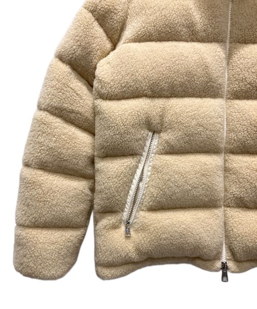 MONCLER（モンクレール）MONCLER (モンクレール) MICHON/ダウンジャケット ベージュ サイズ:3の古着・服飾アイテム