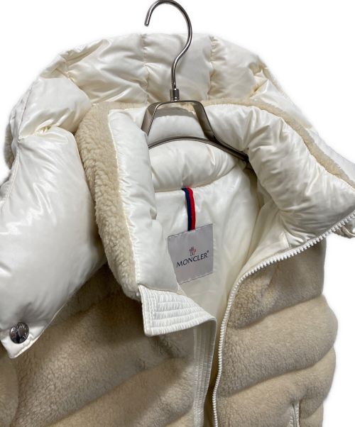 MONCLER（モンクレール）MONCLER (モンクレール) MICHON/ダウンジャケット ベージュ サイズ:3の古着・服飾アイテム