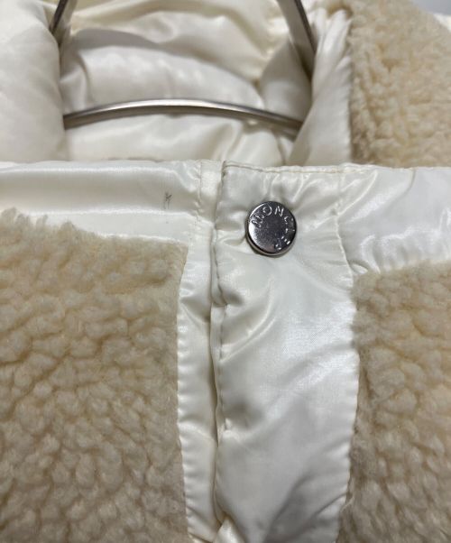 MONCLER（モンクレール）MONCLER (モンクレール) MICHON/ダウンジャケット ベージュ サイズ:3の古着・服飾アイテム