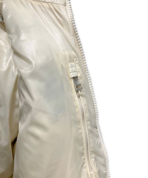 MONCLER（モンクレール）MONCLER (モンクレール) MICHON/ダウンジャケット ベージュ サイズ:3の古着・服飾アイテム