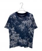 LOUIS VUITTONルイ ヴィトン）の古着「タペストリー モノグラムTシャツ」｜ネイビー