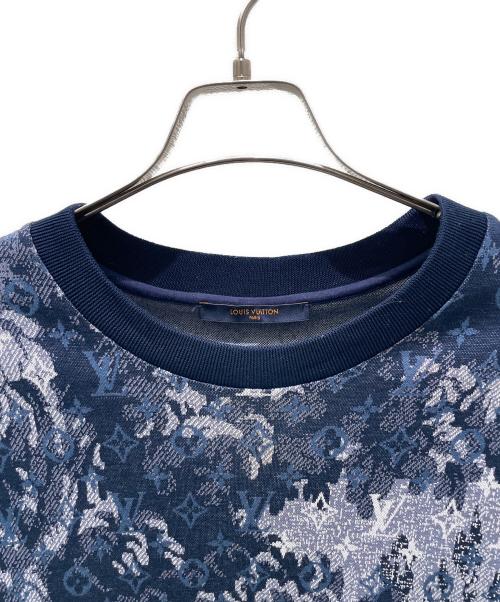 LOUIS VUITTON（ルイ ヴィトン）LOUIS VUITTON (ルイ ヴィトン) タペストリー モノグラムTシャツ ネイビー サイズ:XLの古着・服飾アイテム