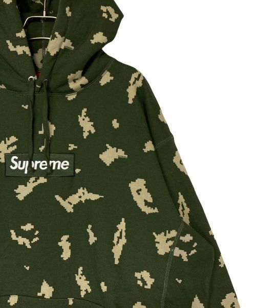 SUPREME（シュプリーム）SUPREME (シュプリーム) Box Logo Hooded Sweatshirt オリーブ サイズ:Xlの古着・服飾アイテム