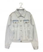 OFFWHITEオフホワイト）の古着「バックロゴデニムジャケット」｜インディゴ