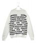 LOUIS VUITTON (ルイ ヴィトン) レターズニット ホワイト サイズ:M：89000円
