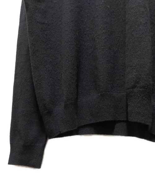 LOUIS VUITTON（ルイ ヴィトン）LOUIS VUITTON (ルイ ヴィトン) 22SS LVエンボスロゴニット ブラック サイズ:Lの古着・服飾アイテム