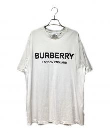 BURBERRY（バーバリー）の古着「ロゴTシャツ」｜ホワイト