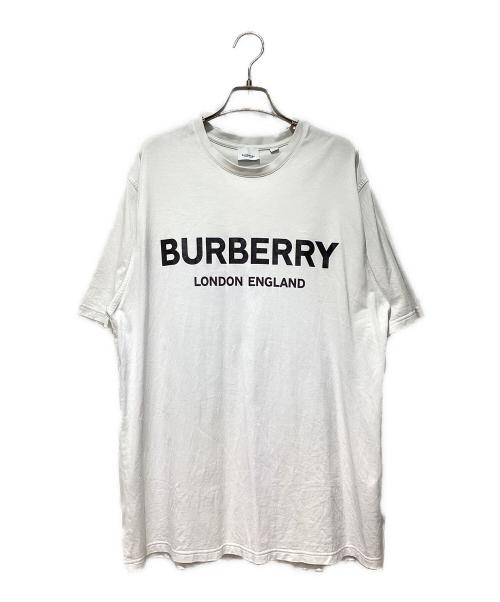 BURBERRY（バーバリー）BURBERRY (バーバリー) ロゴTシャツ ホワイト サイズ: Lの古着・服飾アイテム