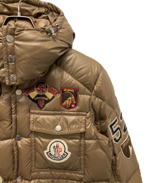 MONCLER（モンクレール）MONCLER (モンクレール) K2 SPECIAL/ダウンジャケット ブラウン サイズ:1の古着・服飾アイテム