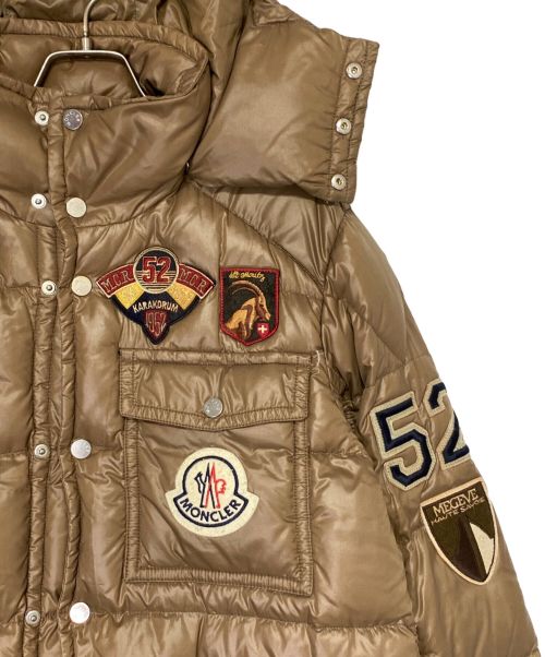 MONCLER（モンクレール）MONCLER (モンクレール) K2 SPECIAL/ダウンジャケット ブラウン サイズ:1の古着・服飾アイテム