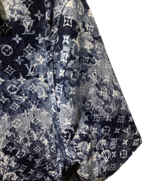 LOUIS VUITTON（ルイ ヴィトン）LOUIS VUITTON (ルイ ヴィトン) ハワイアンタペストリーシャツ インディゴ サイズ:Lの古着・服飾アイテム