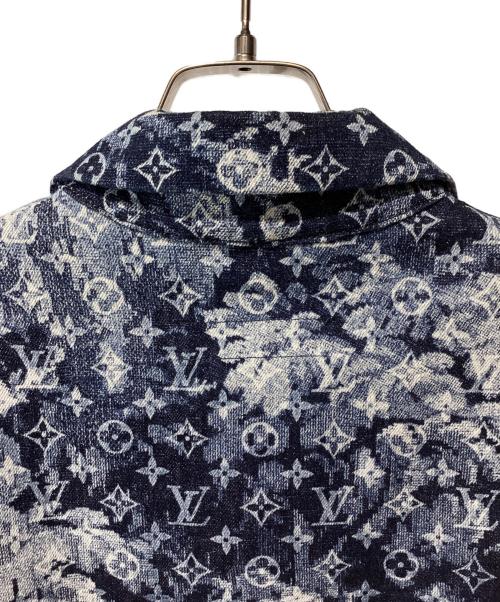 LOUIS VUITTON（ルイ ヴィトン）LOUIS VUITTON (ルイ ヴィトン) ハワイアンタペストリーシャツ インディゴ サイズ:Lの古着・服飾アイテム
