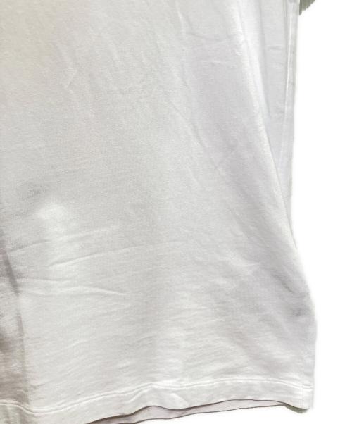 MONCLER（モンクレール）MONCLER (モンクレール) フロントロゴ Tシャツ ホワイト サイズ:Mの古着・服飾アイテム