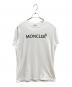 MONCLER（モンクレール）の古着「フロントロゴ Tシャツ」｜ホワイト