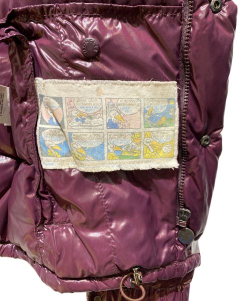 MONCLER（モンクレール）MONCLER (モンクレール) VENISE /down jacket（べニス/ダウンジャケット） ワインレッドの古着・服飾アイテム