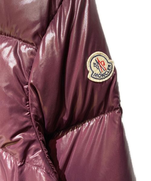 MONCLER（モンクレール）MONCLER (モンクレール) VENISE /down jacket（べニス/ダウンジャケット） ワインレッドの古着・服飾アイテム