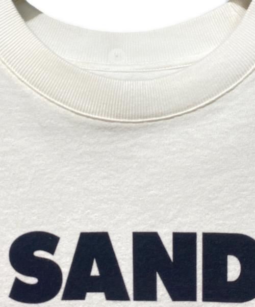 JIL SANDER（ジルサンダー）JIL SANDER (ジルサンダー) ロゴTシャツ ホワイト サイズ:Mの古着・服飾アイテム