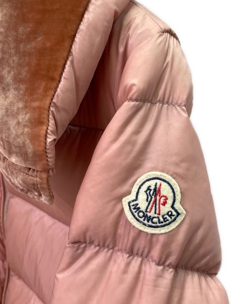 MONCLER（モンクレール）MONCLER (モンクレール) TORCOL/ダウンジャケット ピンクの古着・服飾アイテム