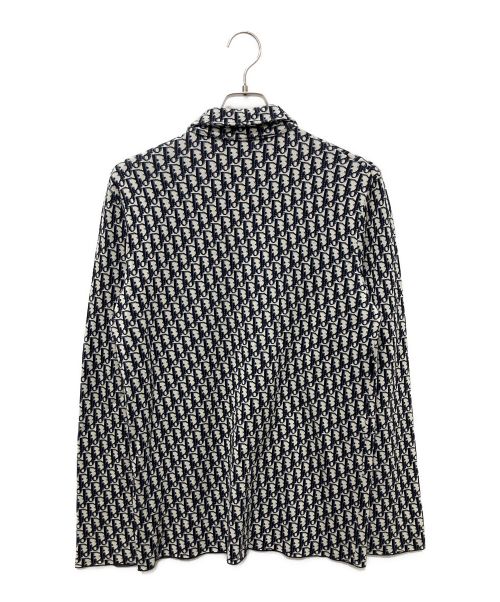 Christian Dior（クリスチャン ディオール）Christian Dior (クリスチャン ディオール) オブリーク コットンジャカードオーバーシャツ サイズ:Sの古着・服飾アイテム